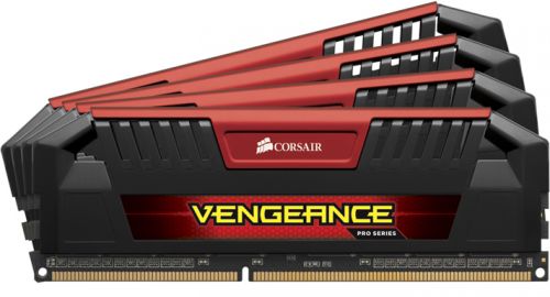  DDR3 16GB (4*4GB) Corsair CMY16GX3M4A2133C9R Vengeance Pro Red Heatspreader 2133MHz Unbuffered CL9 1.5V