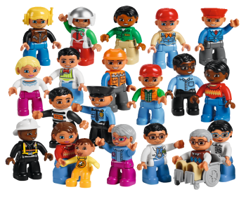  Конструктор LEGO Education 45010 Городские жители Duplo