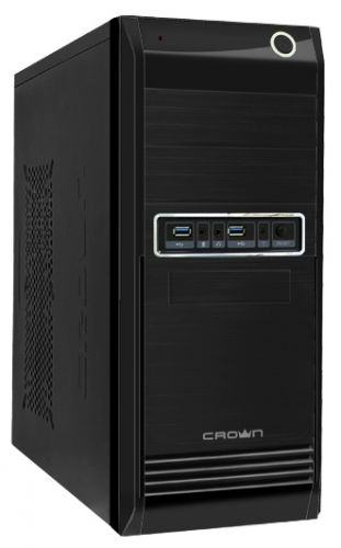  ATX Crown CMPC-982 черный с БП 450W с ИБП 650VA (USB 3.0 x2, Audio)