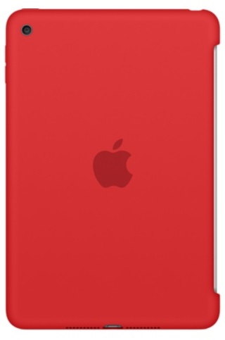 Apple iPad mini 4 Silicone Case Red (MKLN2ZM/A)
