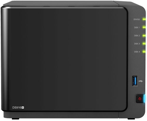  Сетевое хранилище Synology DS916+ (2GB)