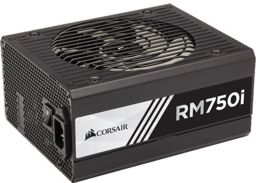  Блок питания ATX Corsair RM750i 750W Active PFC, 80Plus Gold, полностью модульный, RTL