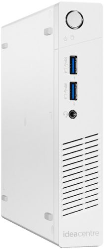 Lenovo IdeaCentre Nettop 200 Celeron Dual Core 3205U (1.5GHz), 2048MB, 500GB, No DVD, Shared VGA, DOS, белый