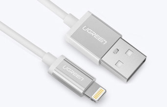  Кабель интерфейсный USB 2.0 UGreen AM / Lightning 8pin AM