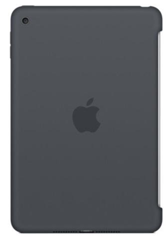  Чехол Apple iPad mini 4 Silicone Case Charcoal Gray (MKLK2ZM/A)