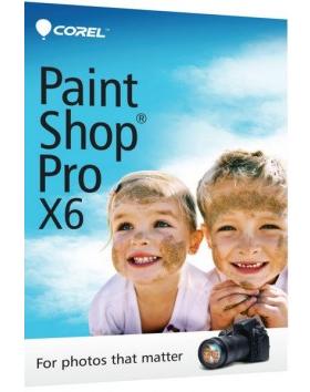  ПО Corel PaintShop Pro X6 Mini-Box English Windows