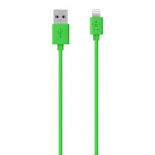  Кабель интерфейсный Belkin Mixit Lightning to USB, Green F8J023bt04-GRN