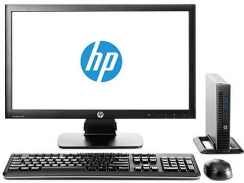  Компьютер HP 260 G2 Bundle Y0H87ES Core i3 6100U (2.3GHz), 4096MB, 500GB, No DVD, Shared VGA, Windows 10, + HP Monitor v213