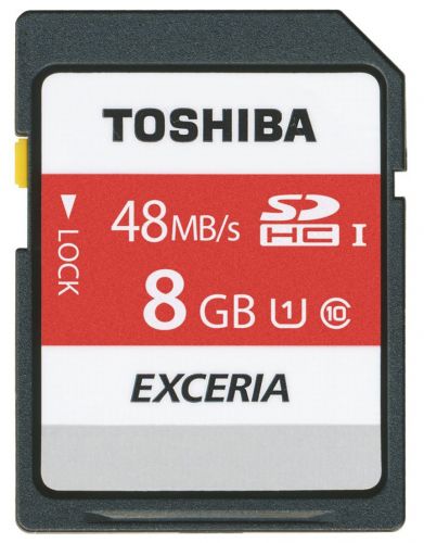  Карта памяти 8GB Toshiba THN-N301R0080E4 SDHC Class10 UHS-1