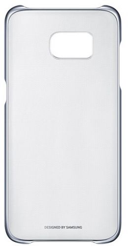  для телефона Samsung EF-QG935CBEGRU (клип-кейс) для Galaxy S7 edge Clear Cover черный/прозрачный