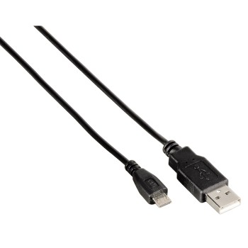  Кабель интерфейсный USB 2.0 HAMA AM/micro B