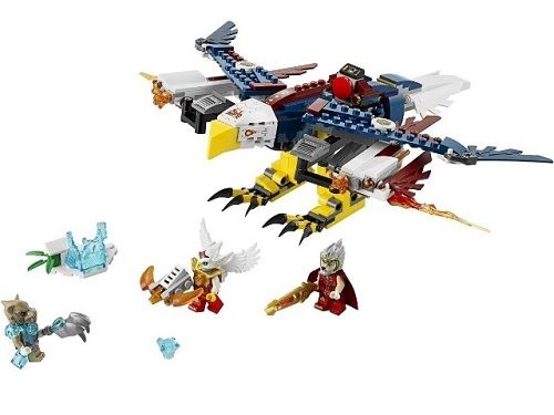  Конструктор LEGO Legends Of Chima 70142 Огненный истребитель Орлицы Эрис