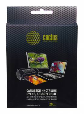  Салфетка для чистки Cactus CS-T1003