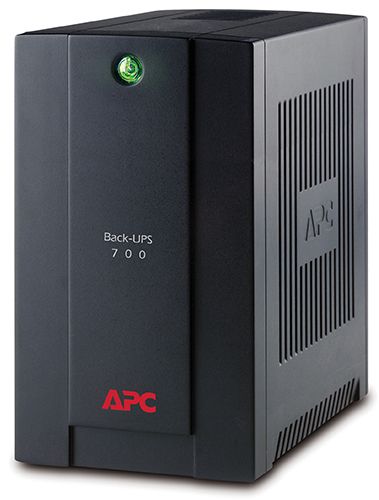 APC BX700UI 700VA/390W, 230V, AVR, Interface Port USB, (4) IEC Sockets, user repl. batt.