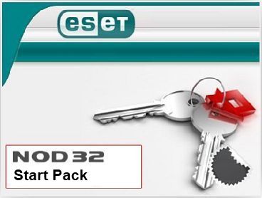  Право на использование (электронный ключ) Eset NOD32 Start Pack 1 год на 1ПК