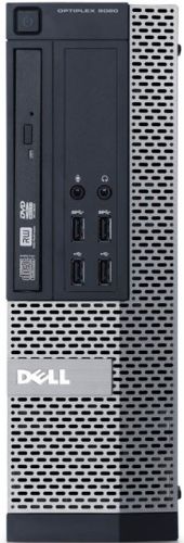  Компьютер Dell Optiplex 9020 SFF i7 4790 (3.6)/8Gb/500Gb 5.4k/HDG4600/DVDRW/Windows 7 Professional 64/клавиатура/мышь