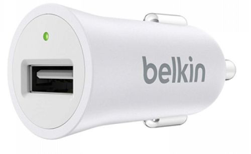  Зарядное устройство автомобильное Belkin Universal Car Charger White F8M730btWHT 2.4A, универсальное, белое