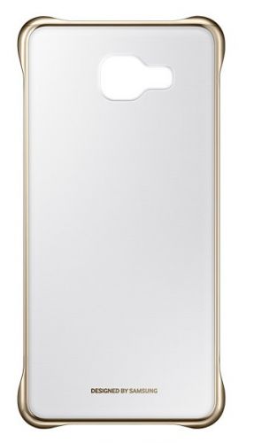  Чехол для телефона Samsung (клип-кейс) Galaxy A5 (2016) Clear Cover золотистый/прозрачный (EF-QA510CFEGRU)