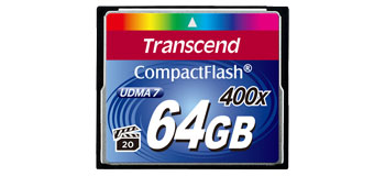  Карта памяти 64GB Transcend TS64GCF400 ,400x