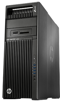  Компьютер HP Z640 G1X55EA Xeon E5-2620 v3 (2.4GHz), 16384MB, 1000GB, DVD+/-RW, Shared VGA, Windows 8.1 Professional, keyboard + mouse, Black