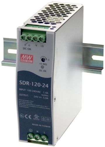  Преобразователь AC-DC сетевой Mean Well SDR-120-24
