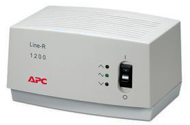 APC LE1200-RS APC Line-R 1200VA Automatic Voltage Regulator, 3x Schuko Outlets, 2m Power Cord, 230V
