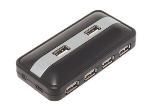  Разветвитель USB 2.0 Konoos UK-13