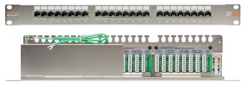  Патчпанель NIKOMAX NMC-RP24SD2-HU-MT