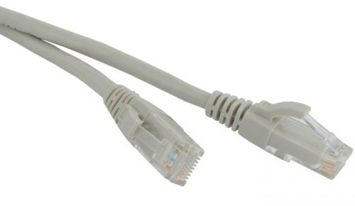  Кабель патч-корд Hyperline PC-LPM-UTP-RJ45-RJ45-C6a-5M-LSZH-GY