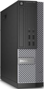  Компьютер Dell Optiplex 7020 SFF i3 4160 (3.6)/4Gb/500Gb 7.2k/HDG4400/DVDRW/Windows 7 Professional 64/клавиатура/мышь