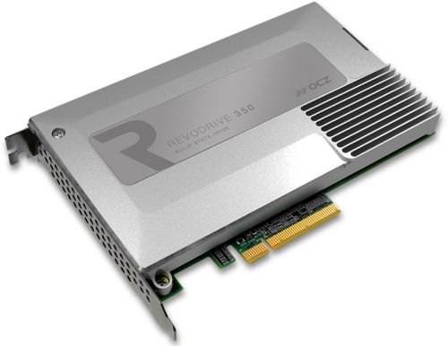  Твердотельный накопитель SSD PCI-E OCZ RVD350-FHPX28-480G RevoDrive 350 480GB MLC SandForce SF-2282 x 4 1700/1800Mb 140000 IOPS PCI Express Gen. 2 x8