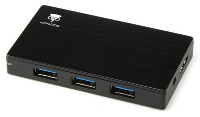  Разветвитель USB 3.0 Konoos UK-34