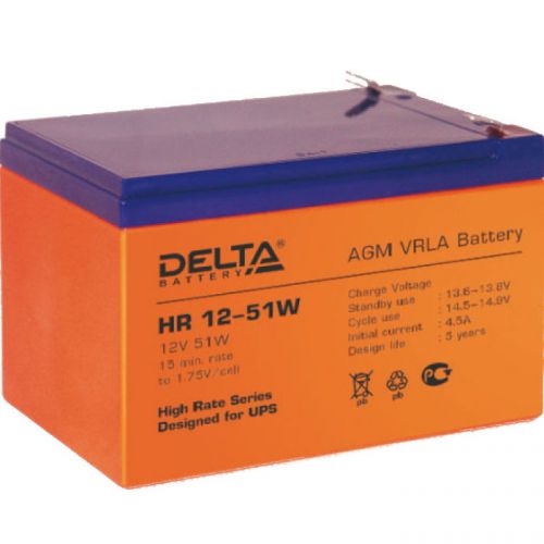  Батарея Delta HR 12-51W