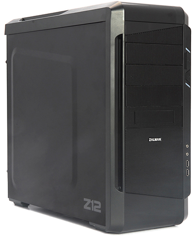  ATX Zalman Z12 черный, без БП (2x120mm, USB2.0 x2 + USB3.0 x2, Audio)