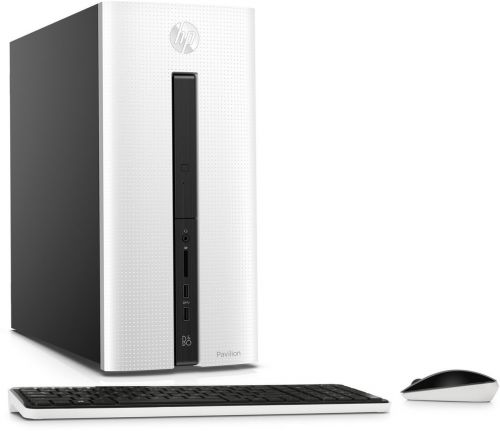  Компьютер HP Pavilion 550 M9L42EA Core i3 4170 (3.7GHz), 4096MB, 500GB, DVD+/-RW, AMD R7 240 2048MB, Windows 8.1, silver