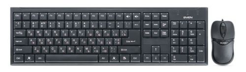  Клавиатура и мышь Sven Standard 310 Combo USB черный SV-03100310UB