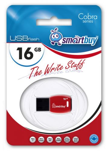  Накопитель USB 2.0 16GB SmartBuy SB16GBCR-K