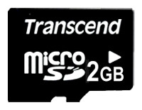  Карта памяти 2GB Transcend TS2GUSDC Micro SD 2Gb без адаптера