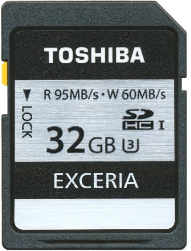  Карта памяти 32GB Toshiba SD-X32UHS1(6 32GB SDHC Class10 UHS-1 Exeria
