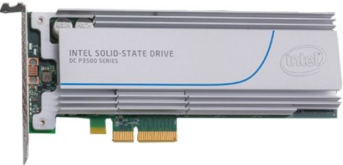  Твердотельный накопитель SSD PCI-E Intel SSDPEDMX400G401 P3500 Series 400GB MLC Intel NVMe PCI-Express 4х 1000/2200Мб/с 420000 IOPS