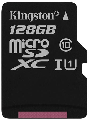  Карта памяти 128GB Kingston SDC10G2/128GBSP MicroSDXC Class 10 UHS-I U1