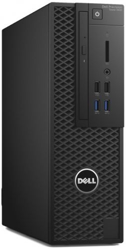  Компьютер Dell Precision T3420 SFF Xeon E3-1240v5 (3.5)/8Gb/SSD256Gb/K620 2Gb/DVDRW/Windows 7 Professional 64 +W8.1 64/GbitEth/черный