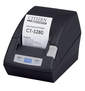  Термопринтер Citizen CT-S280 (CTS280RSEBK)