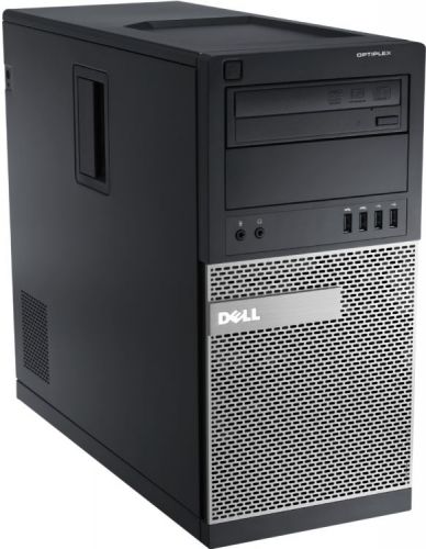  Компьютер Dell OptiPlex 7020 MT i5 4590 (3.3)/4Gb/500Gb/DVDRW/Linux Ubuntu/клавиатура/мышь