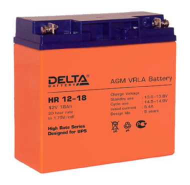  Батарея Delta HR 12-18