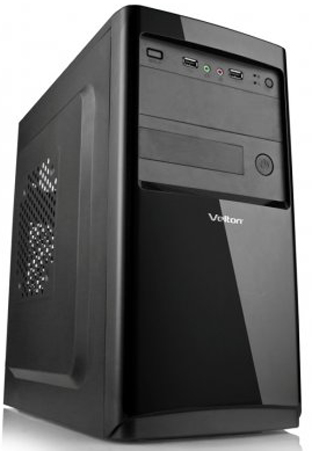  mATX Velton 7802A-D черный 400W (USB3.0, Audio)