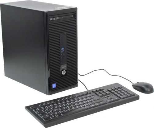  Компьютер HP ProDesk 400 G3 MT P5K01ES Core i3 6100T (3.2GHz), 4096MB, 500GB, DVD-RW, Shared VGA, Windows 7 Professional + Windows 10 Professional, k
