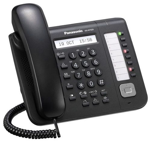  Проводной IP-телефон Panasonic KX-NT551RU-B