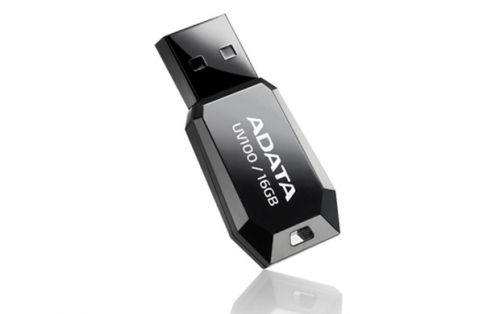  Накопитель USB 2.0 16GB ADATA AUV100-16G-RBK