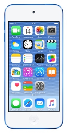  Цифровой плеер Apple iPod touch 5 16GB Blue MKH22RU/A